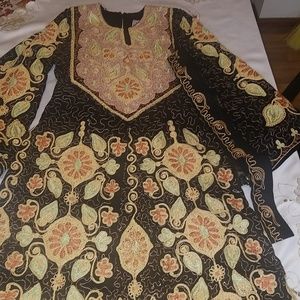 Palestinian thobe thawb Arabic dress